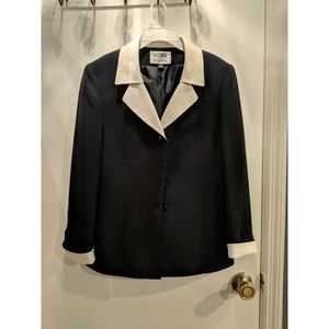 Black and White Blazer